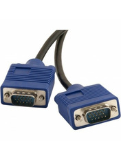 Кабель передачі відео Defender SVGA BB340M-06 VGA (M) to VGA (M) 1,8m Black (87410)