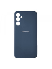 Чохол Silicone Case Silicone Case Full Aquarelle для Samsung Galaxy A16 A166 Navy Blue