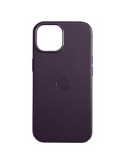 Чохол Leather Case with MagSafe and Animation для Apple iPhone 13 Dark Purple