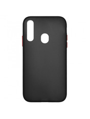 Чохол Gingle Matte Case для Samsung Galaxy A207 A20s Black/Red