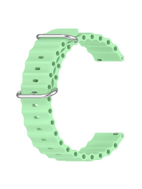 BeCover Wave Style (22mm) Huawei Watch GT 5 (46mm) Light Green