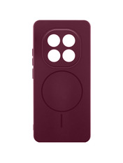 Чохол Lakshmi Silicone Cover Full Camera (AA) with Magnetic Fit для Xiaomi Redmi Note 15 Pro+ 5G Marsala Marsala (6948152739)