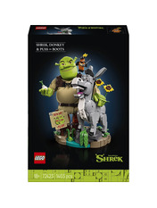 Lego Shrek Шрек, Осел та Кіт у чоботях 1403 деталі (72423) Конструктори