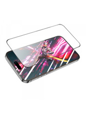 Захисне скло Hoco Dust-proof для Apple iPhone 15 Black глянсове