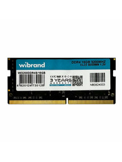 Оперативна пам’ять SODIMM Wibrand DDR4 16GB 3200MHz (WI3200DDR4S/16GB) 16 3200