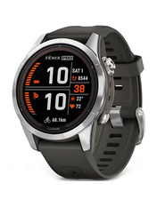 Смарт-годинник Garmin Fenix 7S Pro Solar 42mm Silver (010-02776-00/01)