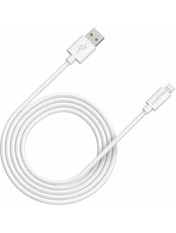 Кабель синхронізації Canyon MFI-12 USB to Lightning White 2m White (CNS-MFIC12W)