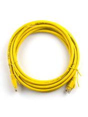 Мережевий патч-корд Ritar Copper Q300 Cat.5e UTP Жовтий Yellow 10 10m Yellow (PCR-CU / 10Yw)