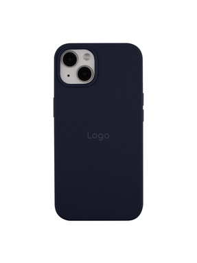 Чохол Silicone Case Силікон 0.8 mm HQ для Apple iPhone 13 Dark Blue (6908251734)