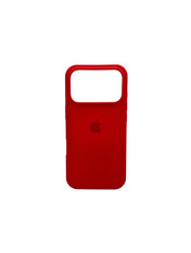 Чохол Silicone Silicone Full Case Open Cam для Apple iPhone 17 Pro Red