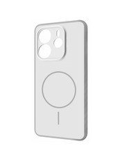 Чохол UAG Copy Softline Case with Magnetic Ring для Xiaomi Redmi Note 14 4G Silver Silver (PCLCXRN14429)