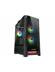 Корпус Cougar Duoface RGB Midi-Tower Black (Cougar Duoface)