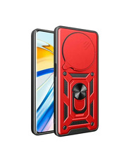 Чохол Ummi Camshield Serge Ring для Xiaomi Redmi Note 15 Pro 4G Red Red (6937510284)