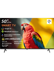 Телевізор Prime Technics PT 50U16SG14FR 50" Smart TV Black (50U16SG14FR)