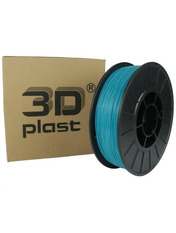 Філамент 3Dplast PLA 1,75mm 0.85 Turquoise 0,85kg Turquoise (3DPLA17508BRZ)