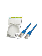 Мережевий патч-корд Digitus Cat.5e UTP Синій Blue 0.5 0,5m Blue (DK-1511-005/B)