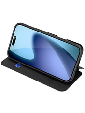 Чохол Dux Ducis з кишенею для візитівки для Apple iPhone 17 Black