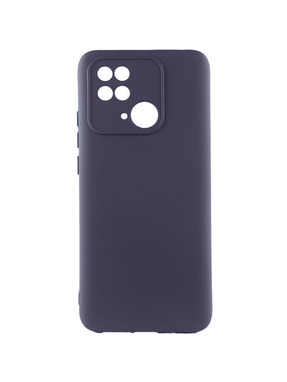 Чохол Lakshmi Silicone Cover Full Camera (AAA) для Xiaomi Redmi 10C Dark Gray (6904187253)