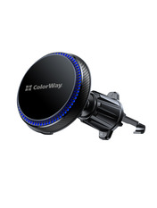 Автомобільний тримач ColorWay 360 Решітка Black