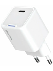 Мережевий зарядний пристрій ColorWay Mini (1 USB-C) 30W White