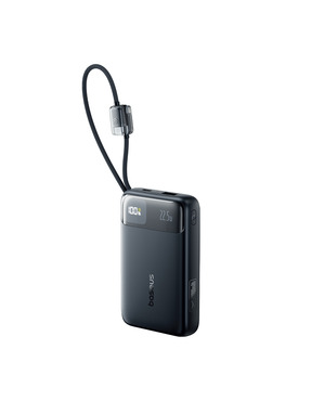 Павербанк Baseus EnerFill FC11 Digital Display 2xUSB-C 22,5W 20000mAh Cosmic Black (E0027S04)
