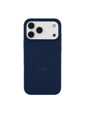 Чохол Silicone Case Full Size (AA) для Apple iPhone 18 Pro Max Deep Navy (6984210573)