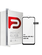 Захисне скло Pro для ZTE Blade A35 4G / A55 4G Глянсова BOX глянсове (ARM81349)
