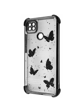 Чохол Wave Winkie для Xiaomi Redmi 9C/10A Black/Butterfly (6972853041)
