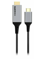Кабель передачі відео Cablexpert Type-C to HDMI 1,8 1,8m Black