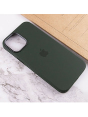 Чохол Silicone case full with Magsafe and Animation для Apple iPhone 12 Pro Max Cyprus Green