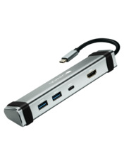 USB-хаб Canyon DS-3 Type-C (2xUSB 3.0 + 1xType-C + 1xHDMI) Grey (CNS-TDS03DG)