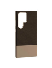 Чохол Leather Case with MagSafe для Samsung S25 Ultra Clay