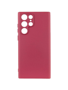 Чохол GETMAN Liquid Silk Full Camera для Samsung Galaxy S928 S24 Ultra Marsala (6903758214)
