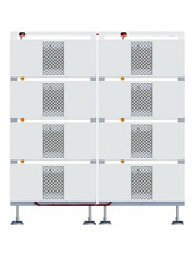Акумулятор для ДБЖ Deye LiFePO4 BOS-B Pro-A3 409,6V 314Ah (BOS-B-PRO-128kWh)