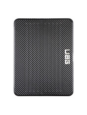 Чохол UAG Metropolis Apple iPad mini 6 2021 / Apple iPad mini 7 2024 Carbon Fiber Чорний