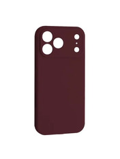 Чохол Silicone Case Camera Protective для Apple iPhone 17 Pro Plum