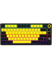 Клавіатура LORGAR KBP7075W Yellow Toxic Purple (LRG-KBP7075W-YL-US) Yellow