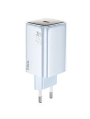 Мережевий зарядний пристрій Hoco N48 Glorious Blue (1 USB-C) 65W Blue