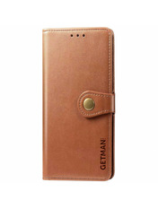 Чохол-книжка GETMAN Gallant (PU) для Samsung Galaxy S711 S23 FE Brown Brown (6974820135)