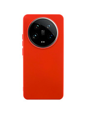 Чохол Silicone Cover Silicone Case (HC) для Xiaomi 14 Ultra Red
