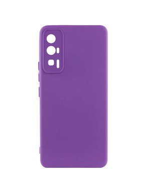 Чохол Silicone Cover Lakshmi Full Camera (A) для Xiaomi Poco F5 Pro Purple (6927548103)