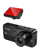 Автомобільний відеореєстратор Hoco DV15 1x Cam Black