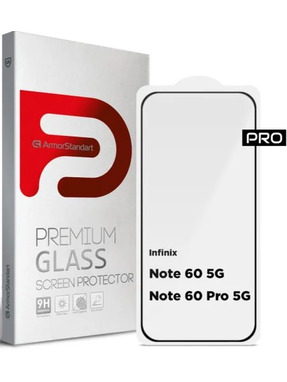 Захисне скло ArmorStandart Pro для Infinix Note 60 (X6879) глянсове (ARM91640) Black