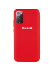 Чохол Silicone Case Full Cover (LC) для Samsung Galaxy A125 A12/M127 M12 Red
