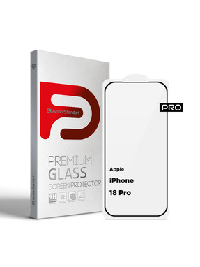Захисне скло ArmorStandart Pro для Apple iPhone 18 Pro глянсове (ARM91935) Black