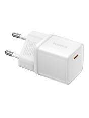 Мережевий зарядний пристрій Baseus GaN5S White 30 (1 USB-C) 30W White (P10162504213-00) Відсутній 1 USB-C