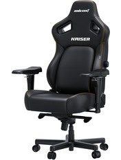 Ігрове крісло Anda Seat Kaiser 4 XL Black Black (AD12YDDC-XLL-20-B-PV/C)