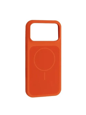 Чохол New Silicone Case MagSafe для Apple iPhone 17 Pro Max Orange