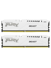 Оперативна пам’ять Kingston Fury Beast White EXPO DDR5 32 6000 32GB (kit 2*16GB) 6000MHz (KF560C30BWEK2-32)