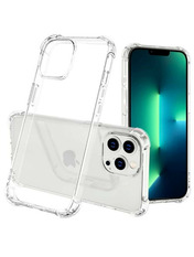 Чохол GETMAN Ease logo посилені кути для Apple iPhone 13 Pro Transparent